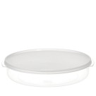 Pote Redondo Novelle 4L com Tampa Vedada e Plástico Resistente para Armazenar e Conservar Alimentos