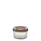 Pote com Tampa Rosca Spinlock 550ml Rischioto em Plástico Resistente Livre de BPA – Vedação Segura para Conservação de Alimentos