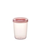 Pote com Tampa Rosca Spinlock 1L em Plástico Resistente Livre de BPA – Vedação Segura para Conservação de Alimentos