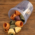 Pote com Tampa Rosca Spinlock 4,5L Plástico Transparente Vedação Hermética para Alimentos