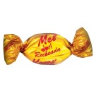 Bala Recheada de Mel 100g Un. Sabor Delicioso e Cremoso Ideal para Consumo Diário, Festa e Lembrancinhas Personalizadas