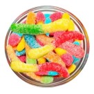 Gomets Goma Minhoca Frutas 150g Dori Doces Gelatinosos Coloridos Sortidos para Festa, Lembrancinha e Revenda