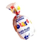 Bala Bolete Tutti Frutti 100g Embaladas Individualmente Doces Coloridos para Festa, Lembrancinha e Revenda