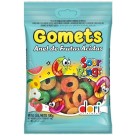 Gomets Goma Anel Ácido 150g Doces Gelatinosos Coloridos com Açúcar e Toque Azedinho para Festa, Lembrancinha e Revenda