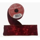 Fita para Laço Árvore de Natal 3,3x270cm Decorativa Versátil com Borda Estruturada Ideal para Arranjos, Guirlandas, Presentes e Decoração Natalina