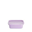 Pote Quadrado Volare 820ml Color com Tampa Plástica Marmita Freezer Micro-ondas Lava-louças Armazenar Alimentos