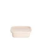 Pote Quadrado Volare 820ml Color com Tampa Plástica Marmita Freezer Micro-ondas Lava-louças Armazenar Alimentos