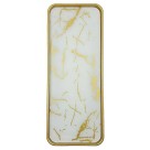 Bandeja Decorativa 30x11,8x1,5cm Compacta Elegante Versátil para Organização e Decoração de Sala Quarto Banheiro e Aparador