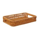 Bandeja de PVC 29,8x20x4,3cm Resistente Prática Versátil para Servir Alimentos Organização e Decoração de Ambientes
