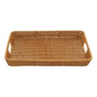Bandeja de PVC 34,5x25x4,3cm Resistente Prática Versátil para Servir Alimentos Organização e Decoração de Ambientes