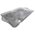 Bandeja em Acrílico Transparente 39x24,5cm Elegante para Servir e Decorar