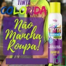 Tinta Spray Para Cabelo 150ml Amarelo Neon Temporária Fácil Aplicação Para Festas Carnaval Cosplay e Eventos