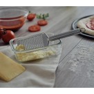 Ralador Inox 1 Face com Cabo Utensílio de Cozinha Resistente para Ralar Queijo, Chocolate, Legumes e Frutas