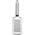 Ralador Inox 1 Face com Cabo Utensílio de Cozinha Resistente para Ralar Queijo, Chocolate, Legumes e Frutas