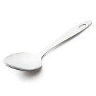 Colher Inox 25,5cm Talher Resistente e Durável para Refeições, Sopas e Servir Alimentos