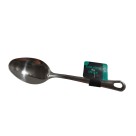 Colher Inox 25,5cm Talher Resistente e Durável para Refeições, Sopas e Servir Alimentos