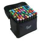 Caneta Touch 36 Cores Ponta Dupla Twin Marker Kit Completo Para Desenho Lettering Mangá Ilustração e Escrita Artística