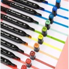 Caneta Touch 36 Cores Ponta Dupla Twin Marker Kit Completo Para Desenho Lettering Mangá Ilustração e Escrita Artística