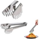 Pegador Inox 29cm Resistente e Durável para Servir Saladas, Carnes, Massas e Sobremesas