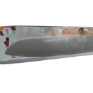 Faca para Carne Congelada 33,5cm Lâmina 1,8mm Inox Utensílio de Cozinha Resistente para Açougue, Restaurante e Uso Doméstico