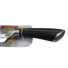 Faca para Carne Congelada 33,5cm Lâmina 1,8mm Inox Utensílio de Cozinha Resistente para Açougue, Restaurante e Uso Doméstico