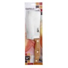 Cutelo 26x7cm Cabo de Madeira Utensílio de Corte Resistente em Ferro para Carnes, Ossos e Açougues