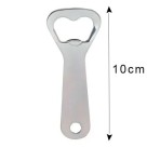 Abridor de Garrafa 10cm  Inox Portátil Para Long Neck, Cerveja e Refrigerante