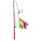 Bastão de Estímulos Para Gatos 38cm Brinquedo Interativo Seguro Para Exercício, Diversão e Bem-Estar do Seu Pet