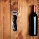 Abridor de Vinho Manual Compacto e Resistente Para Uso Doméstico e Profissional