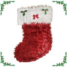 Enfeite Bota Papai Noel Decorativo de Natal 20x32cm Ideal para Portas, Árvores, Lareiras, Presentes, Lembrancinhas e Decoração Festiva