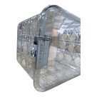 Organizador Multiuso Plástico 28x20,5x17cm Caixa Organizadora Versátil para Banheiro, Escritório e Closet