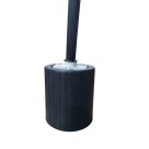 Escova Sanitária Redonda 10,5x41cm com Cabo Longo e Cerdas Resistentes para Limpeza de Banheiro