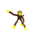 Brinquedo para Pet Macaco de Pelúcia com Som –  Pet Mord (Fluffie)
