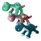Brinquedo Pet Dinossauro de Pelúcia Poliéster 31x8,5x16,5cm
