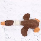 Brinquedo para Pet Fluffie Ganso em Poliéster Resistente e Macio