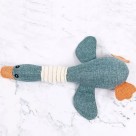 Brinquedo para Pet Fluffie Ganso em Poliéster Resistente e Macio
