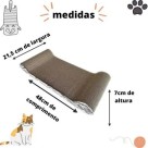 Arranhador de Gato de Papelão 49cm x 22,4cm x 5cm – Afiador de Garras, Diversão e Proteção para Móveis