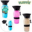 Bebedouro Portátil PET Plástico PP 500ml  para Cães e Gatos