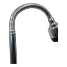 Torneira Gourmet Cromada com Ducha Flexível de Parede – Prática, Moderna e Sofisticada