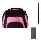 Bolsa de Transporte Pet Fluffie Dobrável com Tela Respirável e Alça Ajustável