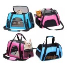 Bolsa de Transporte Pet Fluffie Dobrável com Tela Respirável e Alça Ajustável