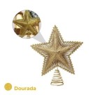 Ponteira Estrela de Natal 24cm Wincy Decoração para Topo de Árvore