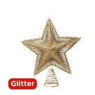 Ponteira Estrela de Natal 24cm Wincy Decoração para Topo de Árvore