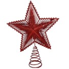 Ponteira Estrela de Natal 24cm Wincy Decoração para Topo de Árvore