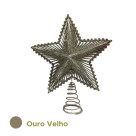 Ponteira Estrela de Natal 24cm Wincy Decoração para Topo de Árvore