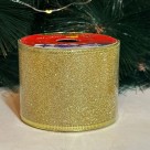 Fita Decorativa Glitter Shine Sortida Natal Artesanato Laços 6,3cm x 2,7m