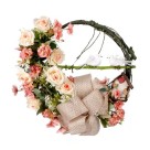Pássaro Branco Natalino com Glitter – Enfeite c/2 pcs de 4×8 cm com Presilha para Decoração de Árvore, Festões e Arranjos
