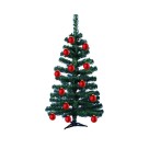 Árvore de Natal Verde 60cm com Galhos Flexíveis para Decoração