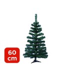 Árvore de Natal Verde 60cm com Galhos Flexíveis para Decoração