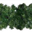 Festão Aramado Verde Liso 1,8m para Decoração Natalina e Ambientes Festivos